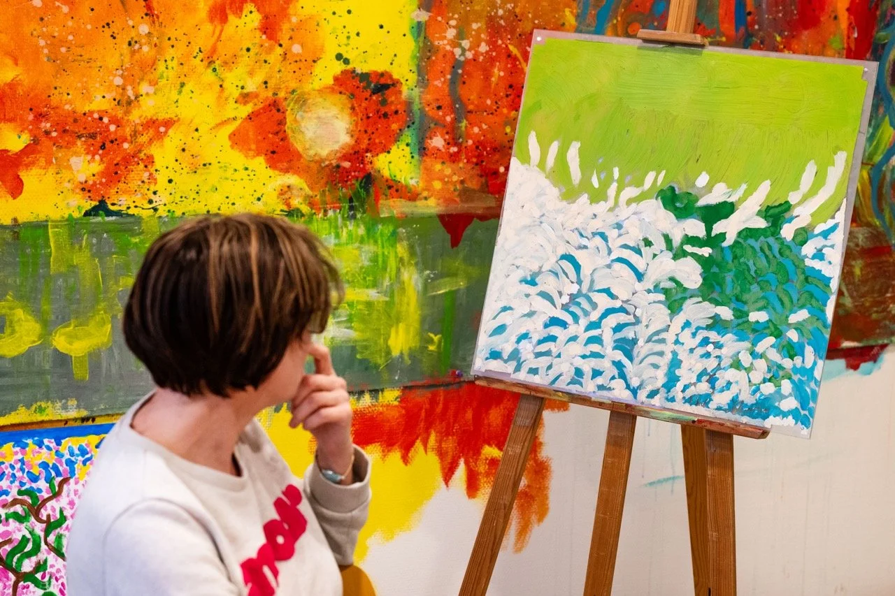 Schilderproject voor mensen met jong dementie.