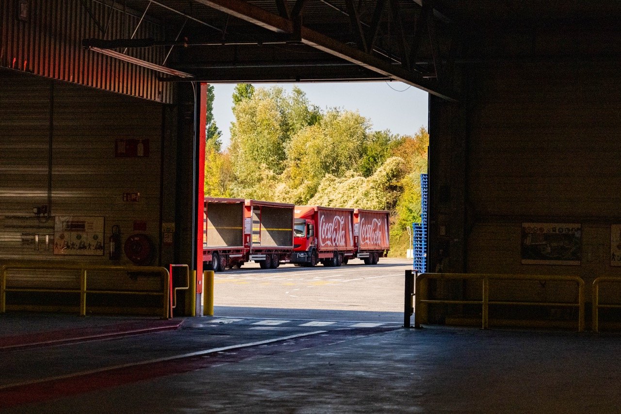 Coca-Cola fabriek Gent. 