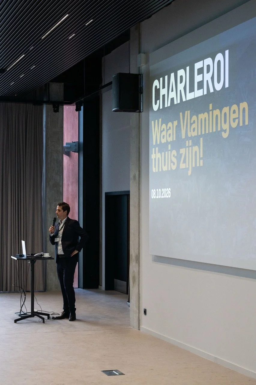 campagne 'Charleroi, waar Vlamingen thuis zijn'.