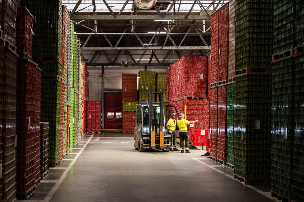 Coca-Cola fabriek Gent. 