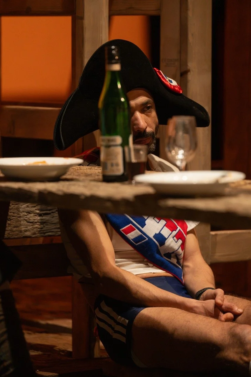 Spaghettiwestern, rehearsal, Toneelhuis production.