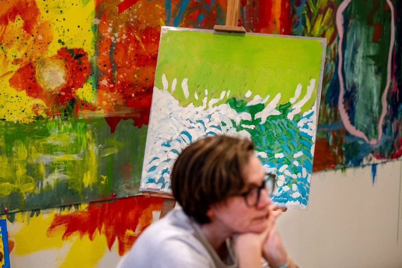 Schilderproject voor mensen met jong dementie.