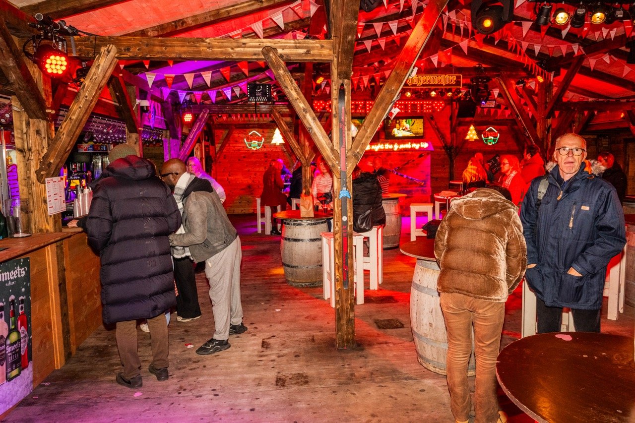 Kerstmarkt ofte Winterfeest in Gent.