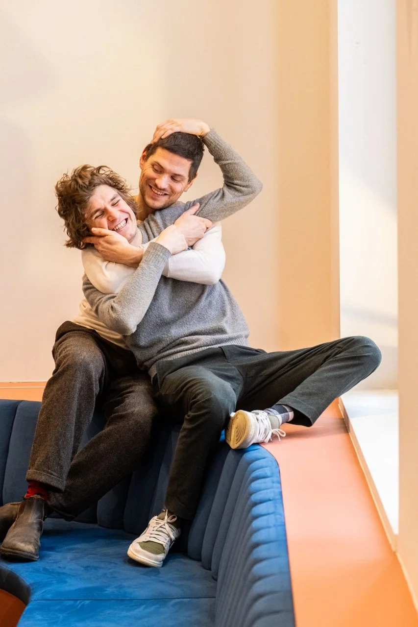 Lander en Adriaan Severins.