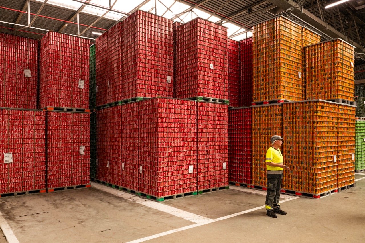 Coca-Cola fabriek Gent. 