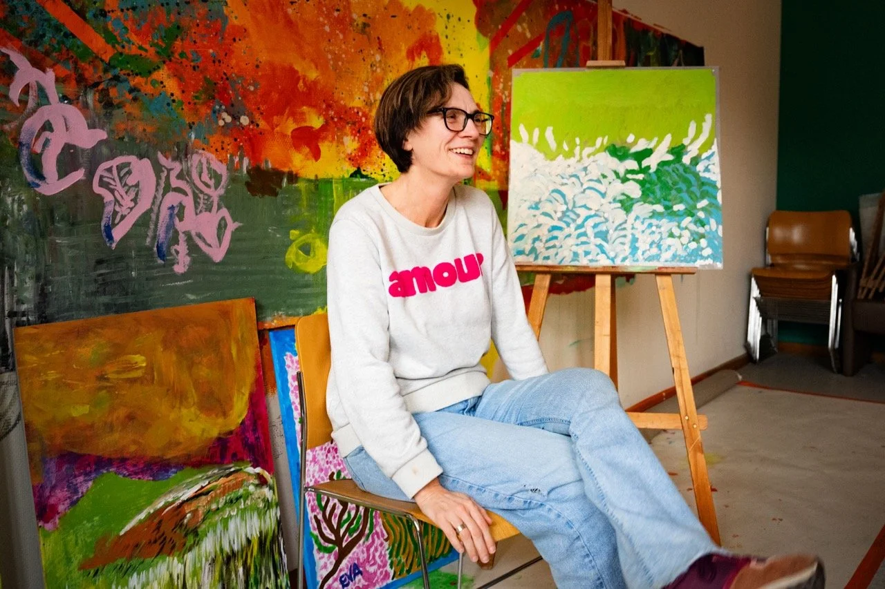 Schilderproject voor mensen met jong dementie.