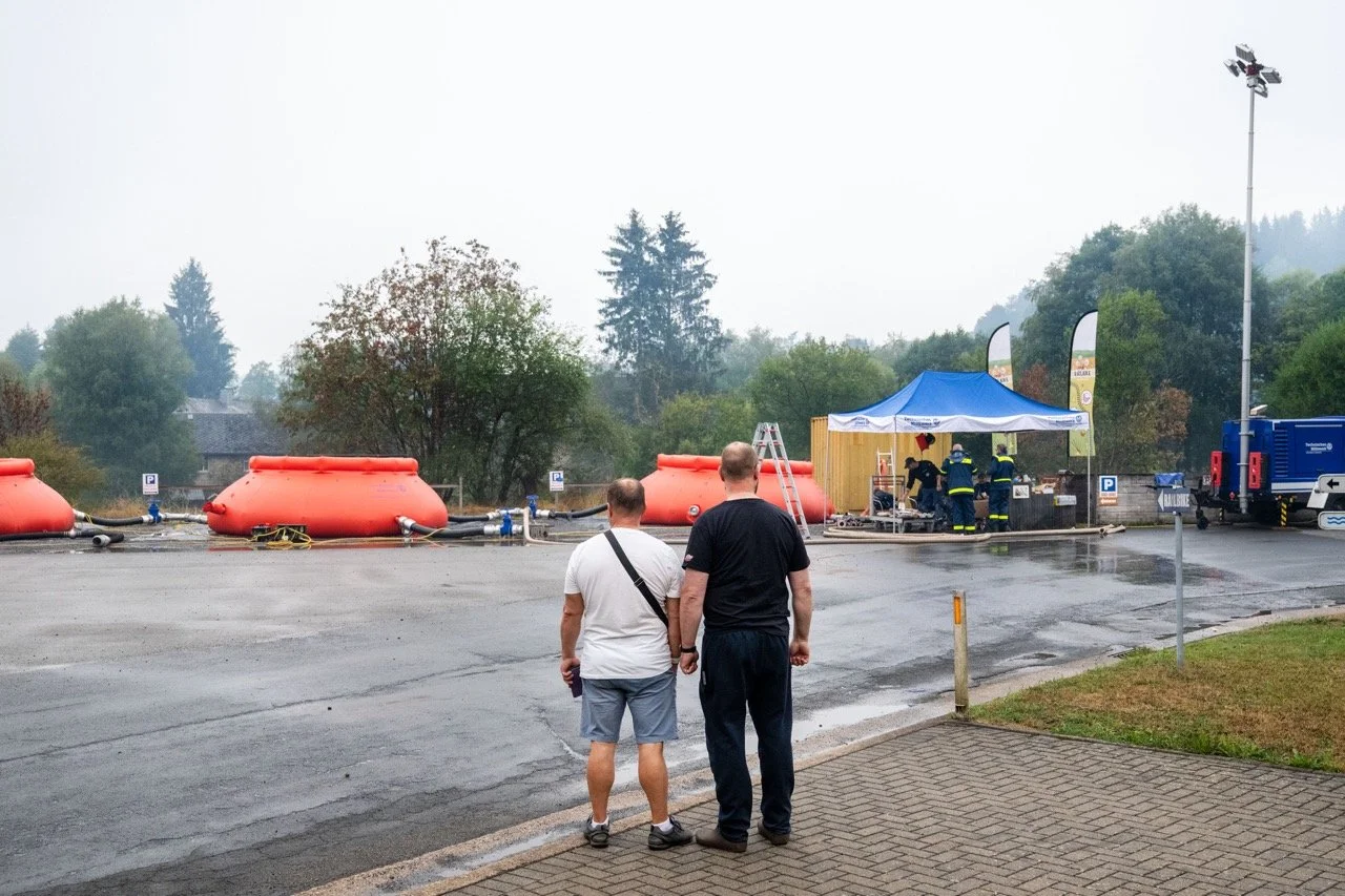 Brand in de Hoge Venen.