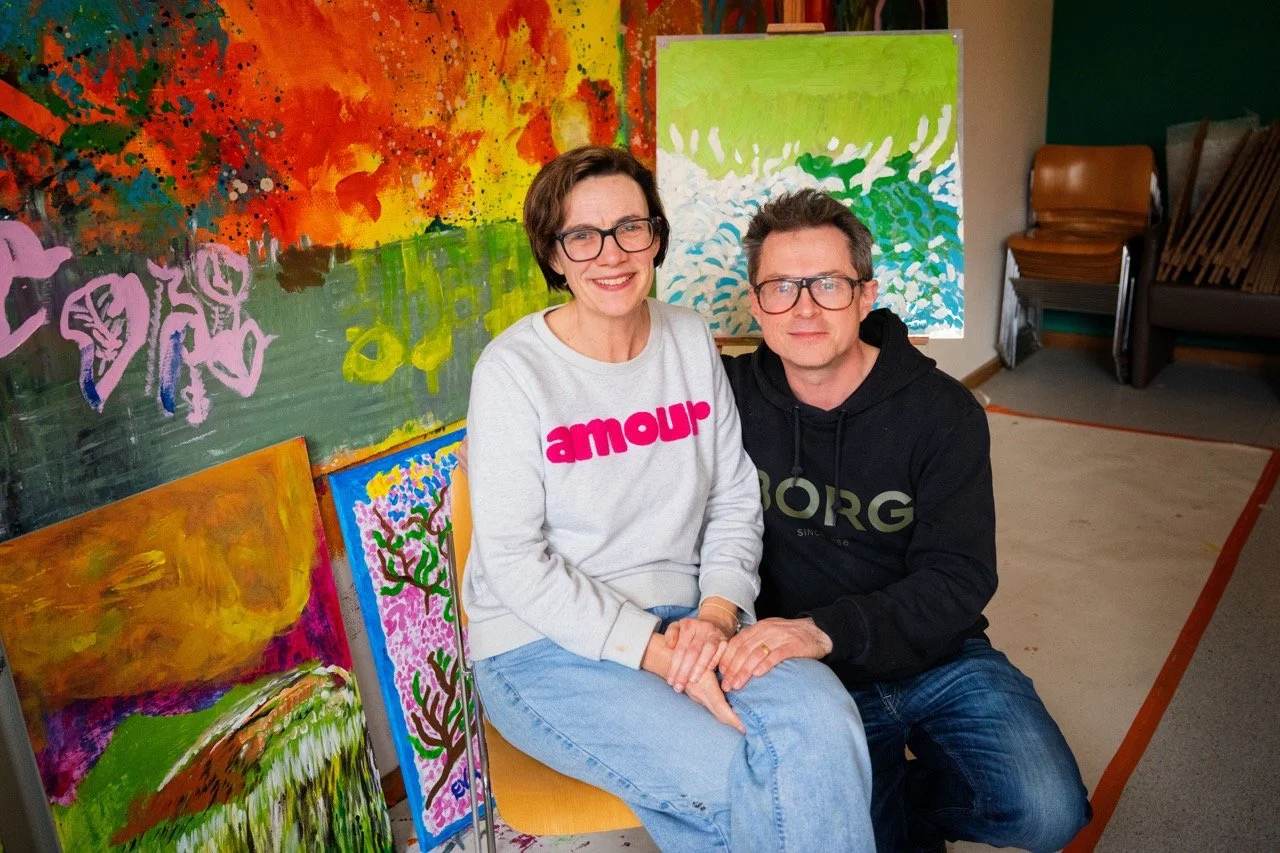 Schilderproject voor mensen met jong dementie.