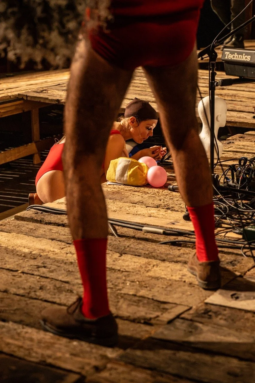 Spaghettiwestern, rehearsal, Toneelhuis production.