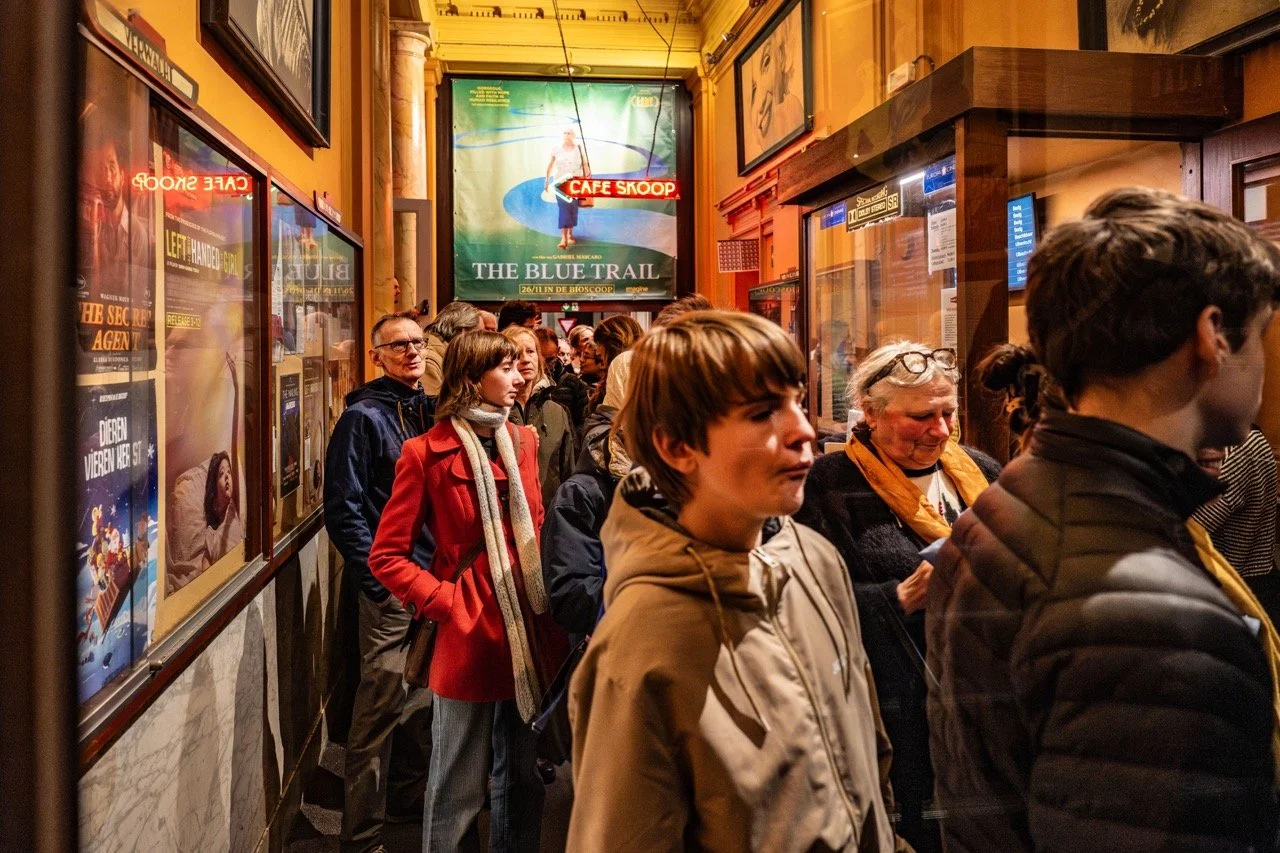 Laatste vertoning in de Studioskoop.