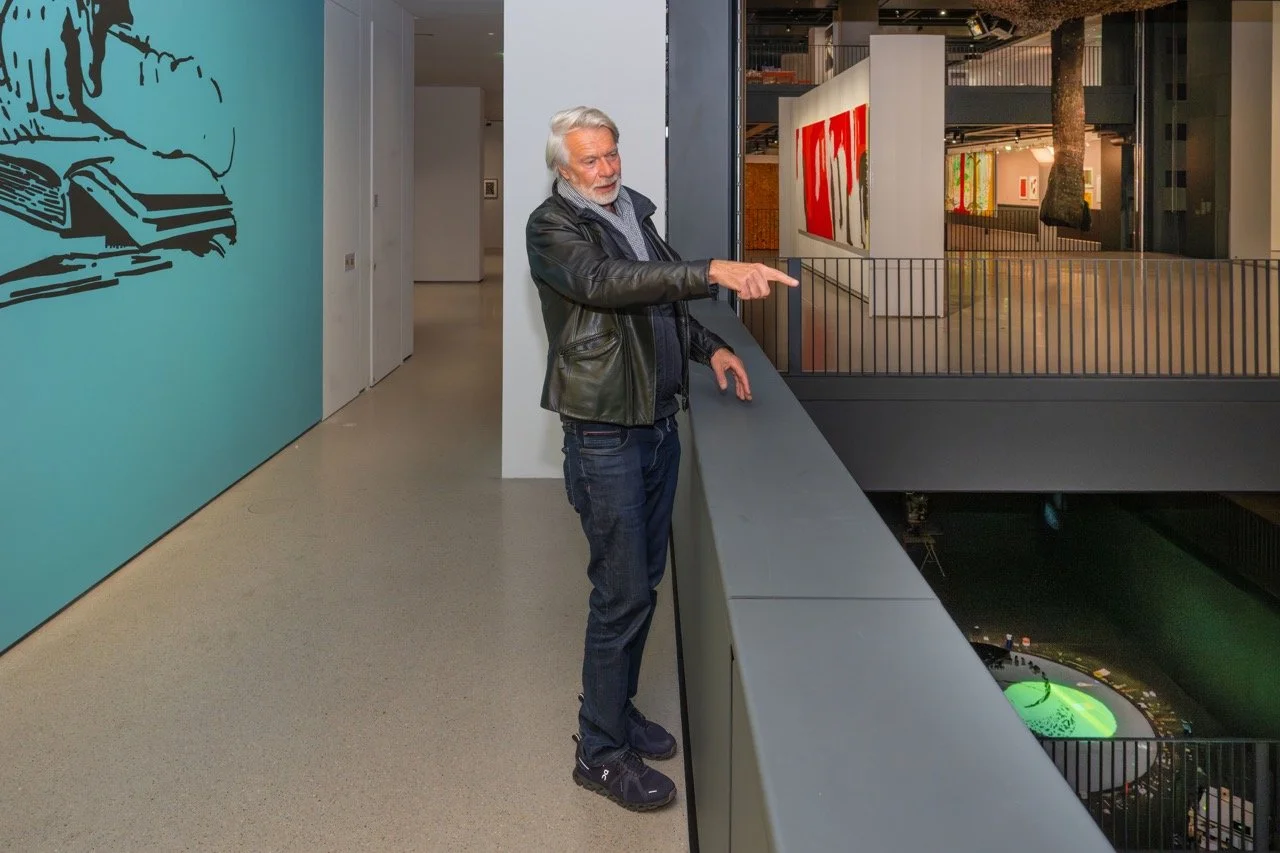 Chris Dercon at the Cartier Foundation in Paris.