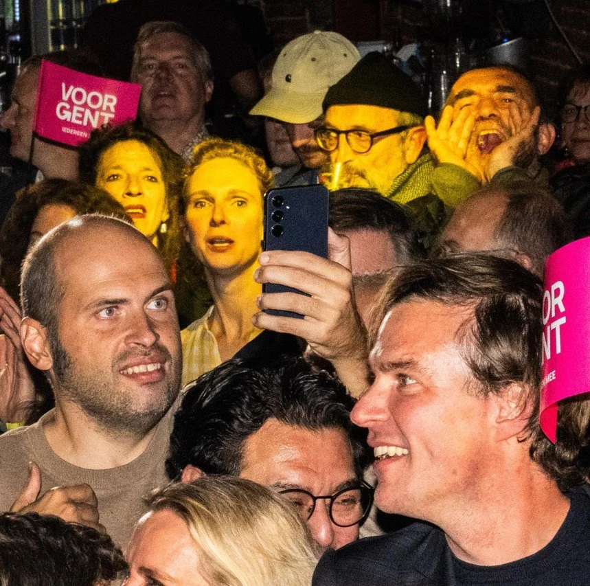 Overwinning 'Voor Gent'.