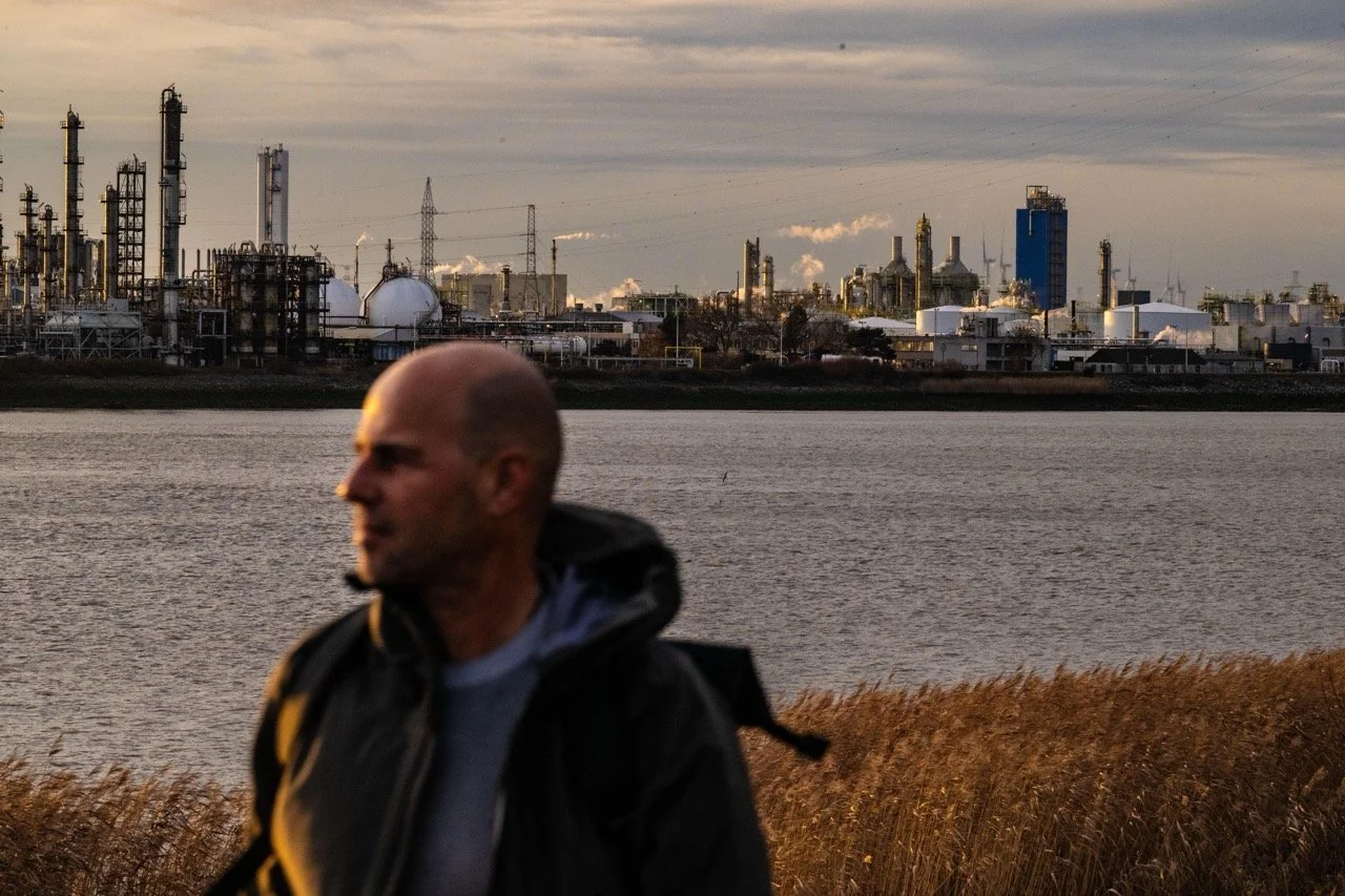 Chemie-industrie in de Antwerpse haven.