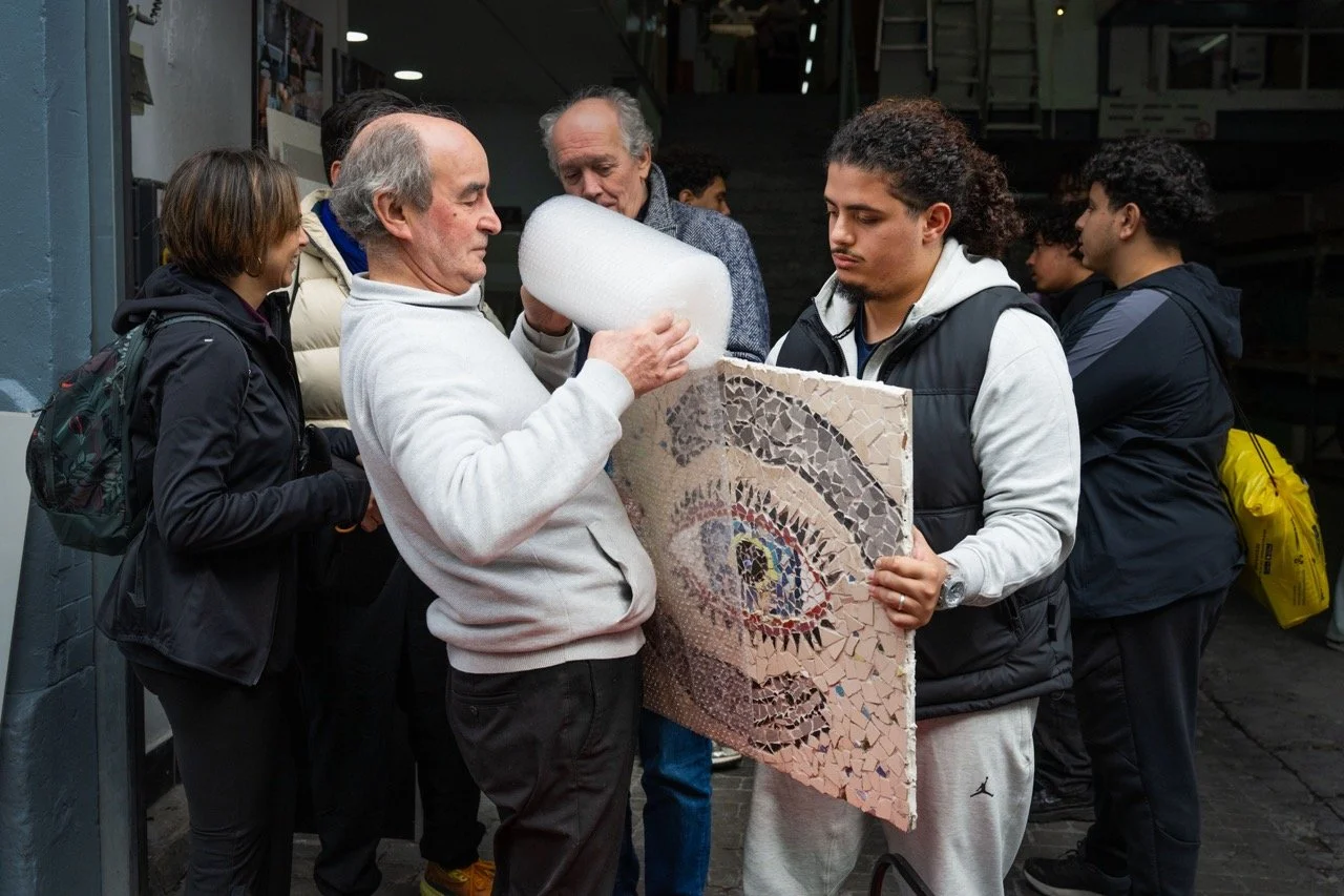 Anti-racisme actie Molenbeek.