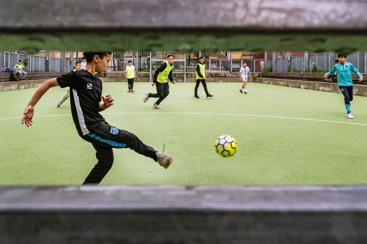 La Liga 2140, pleintjesvoetbal in Borgerhout.