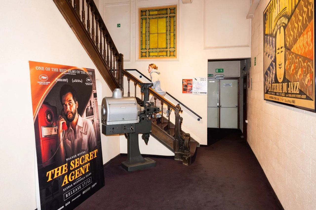 Laatste vertoning in de Studioskoop.