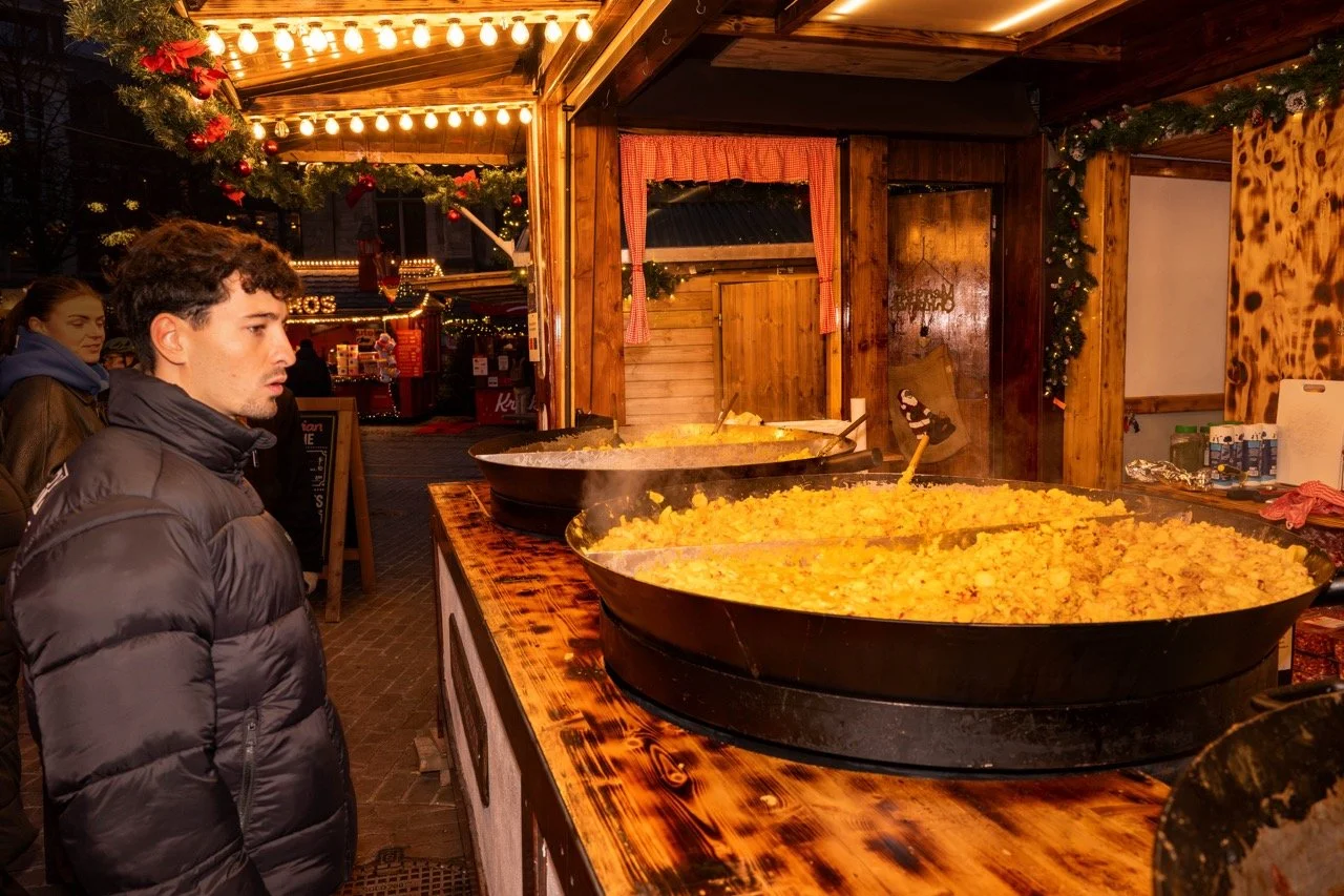 Kerstmarkt ofte Winterfeest in Gent.