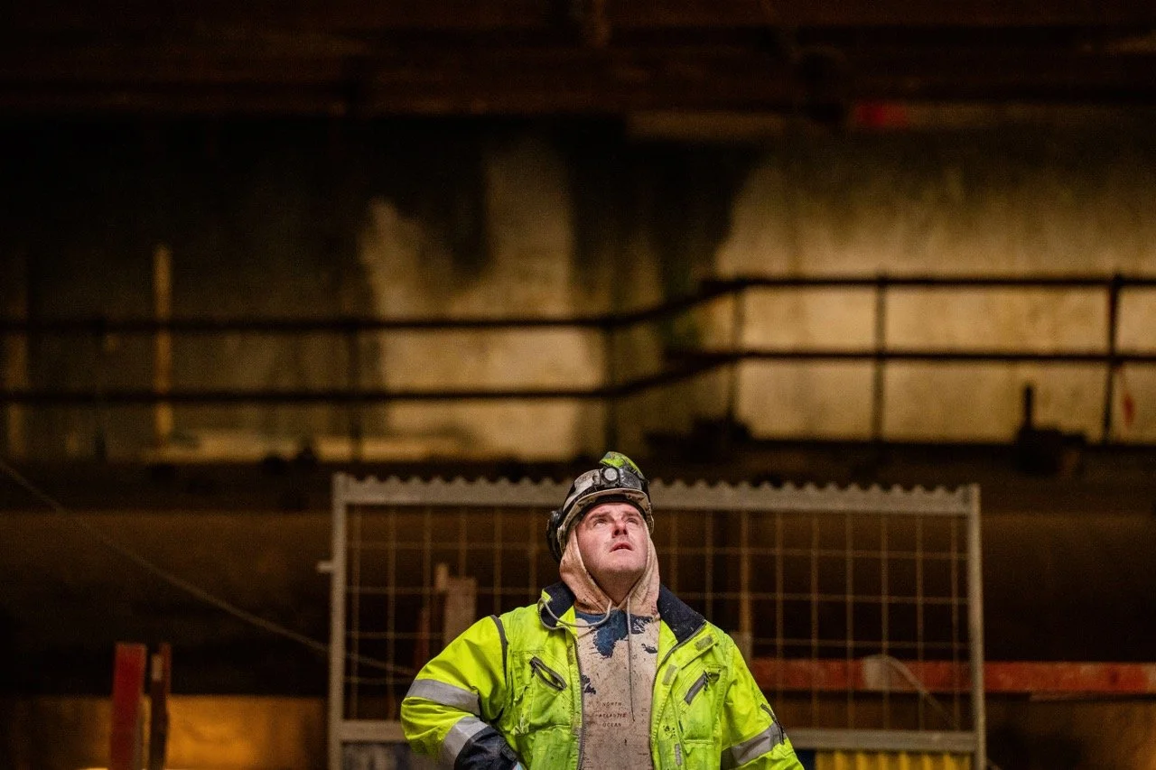 Werfbezoek nieuwe metro station Toots Thielemans.