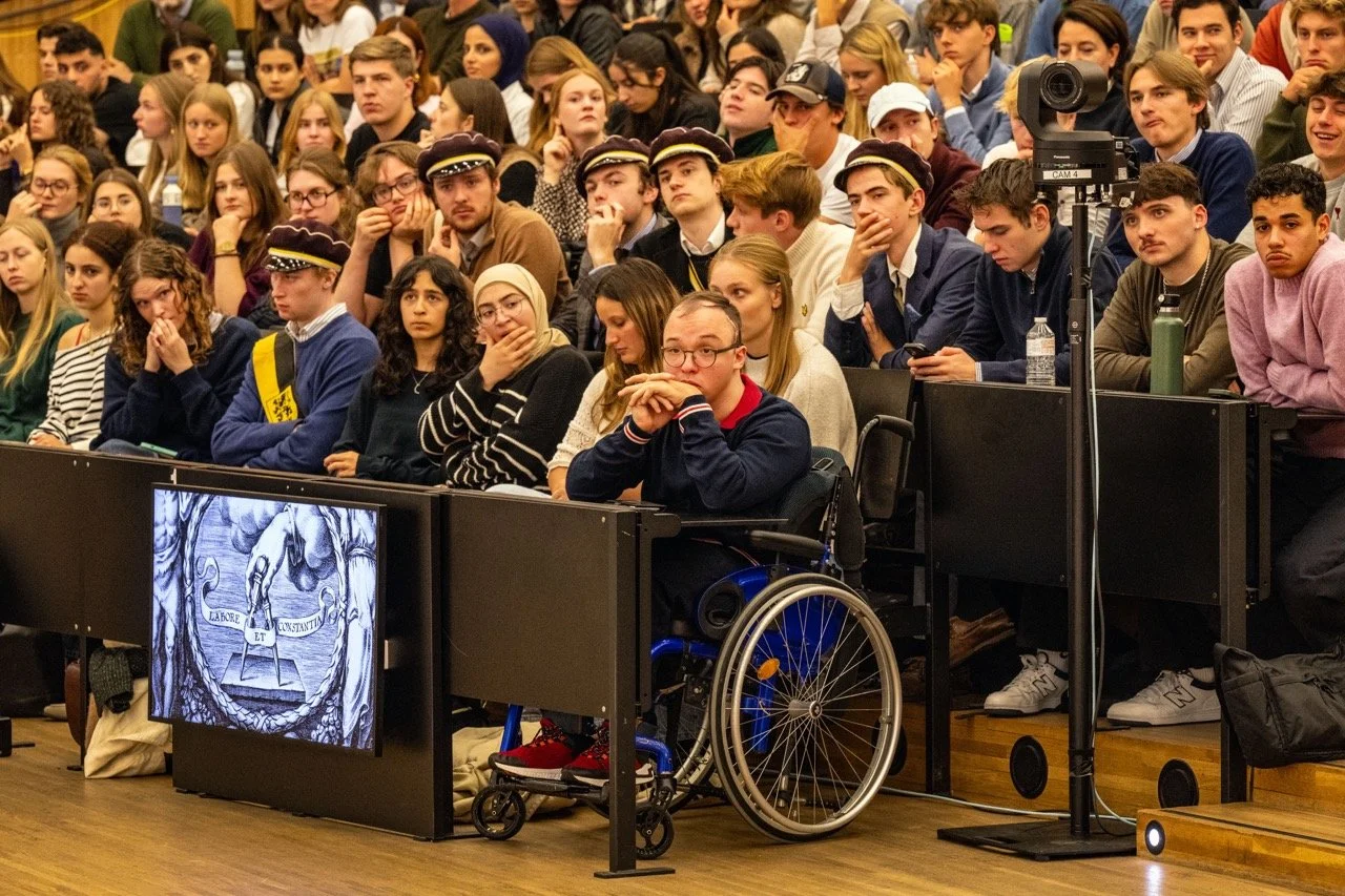 Openingscollege UGent door Bart Dewever.