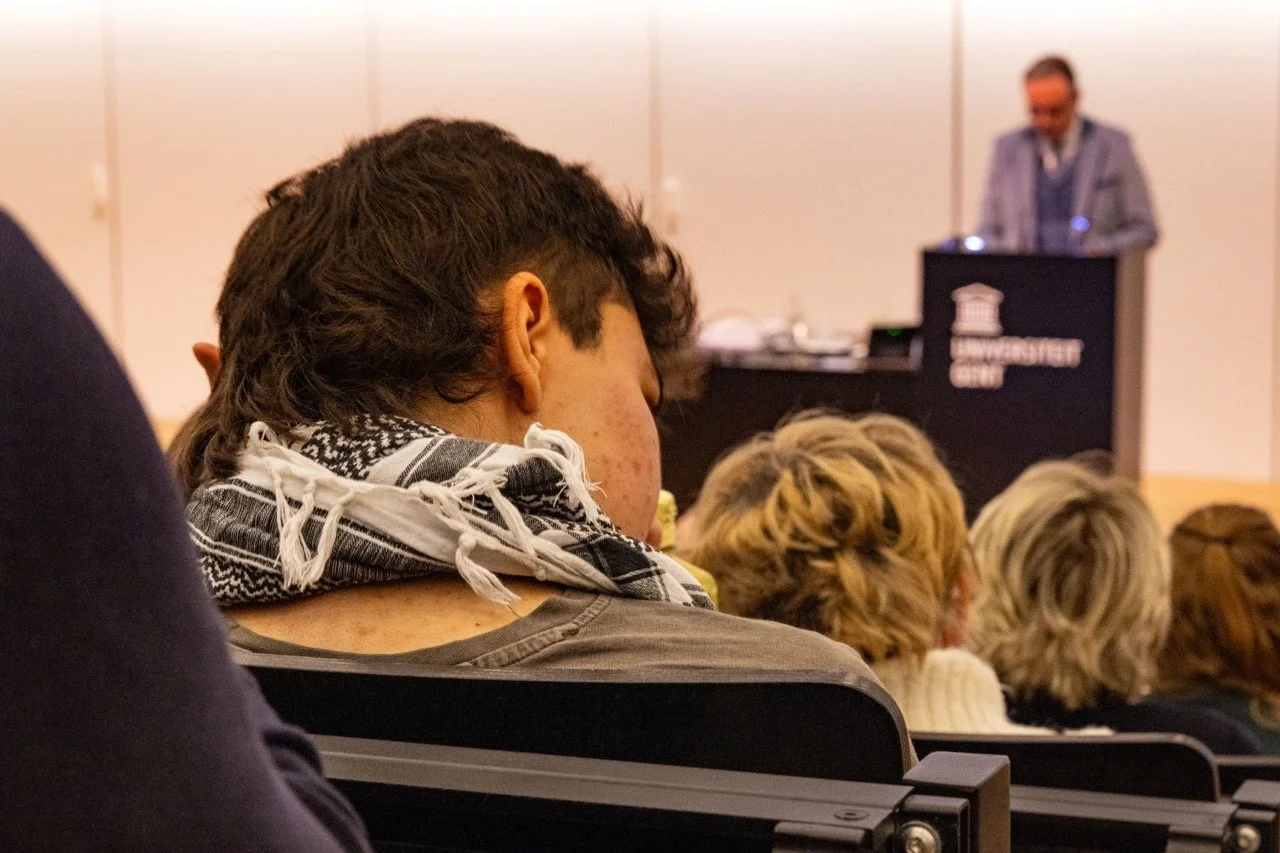 Openingscollege UGent door Bart Dewever.