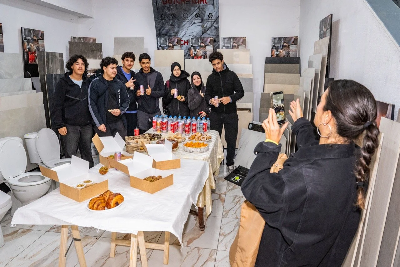 Anti-racisme actie Molenbeek.