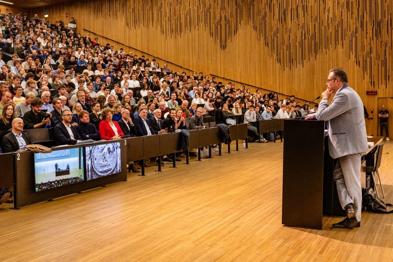 Openingscollege UGent door Bart Dewever.