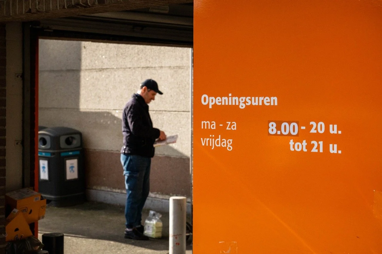 Supermarkten openingsuren.