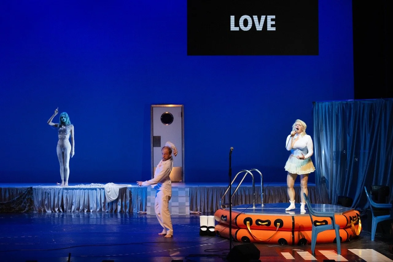 Love Doll Playing with the Big Boys in a Different Kind of Space.