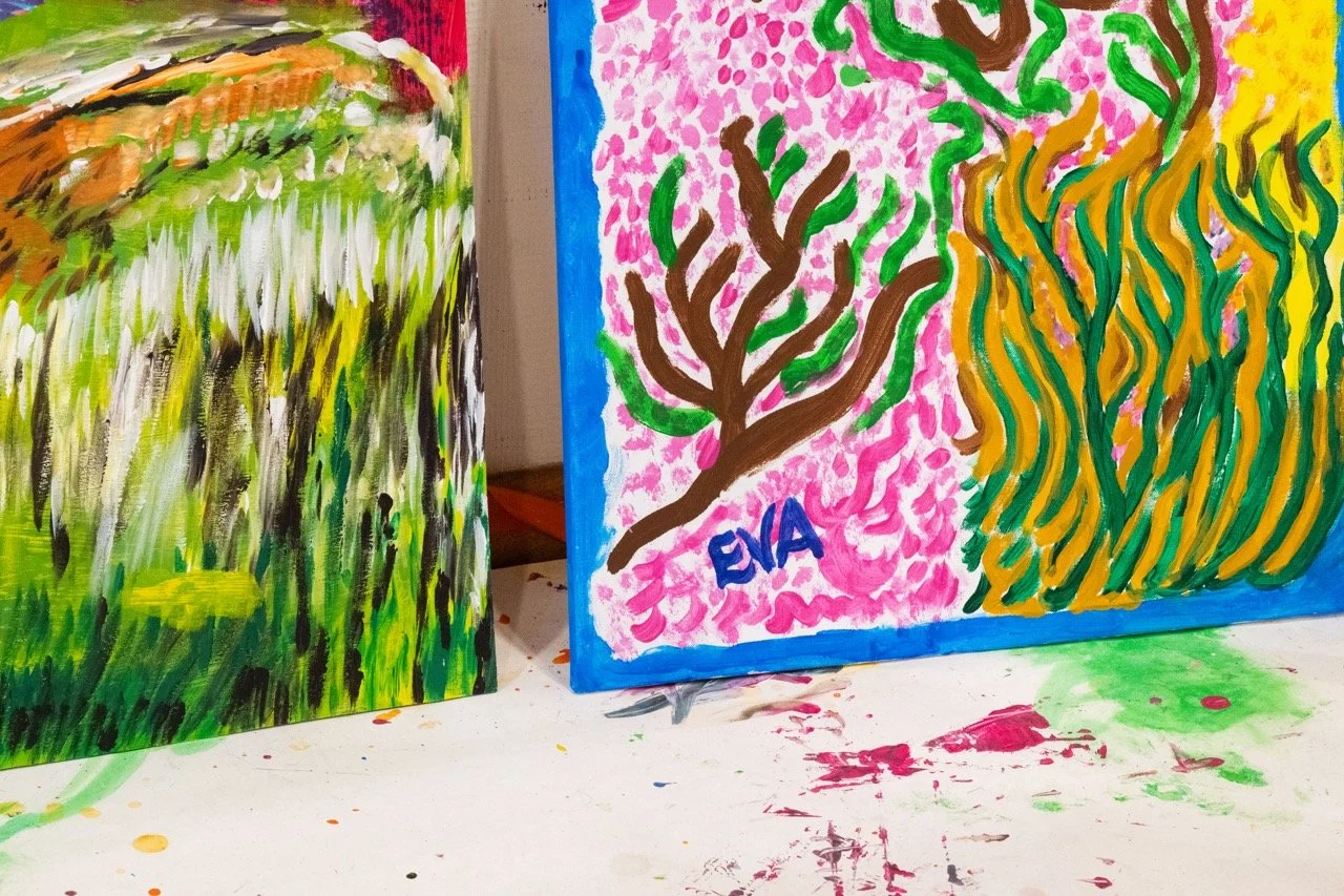 Schilderproject voor mensen met jong dementie.