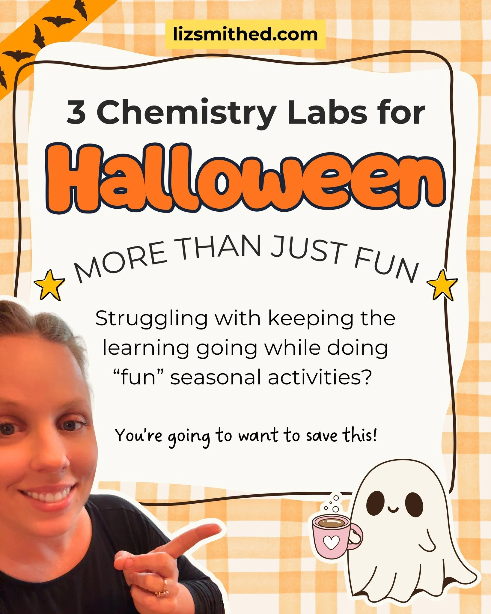 Seasonal labs don&rsquo;t have to be just fun and games. The best ones hit your standards while keeping students engaged.

Here are 3 of my favorite Halloween Chemistry demos that check both boxes:
🧪 Pumpkin Fizz &rarr; chemical reactions, chemical 