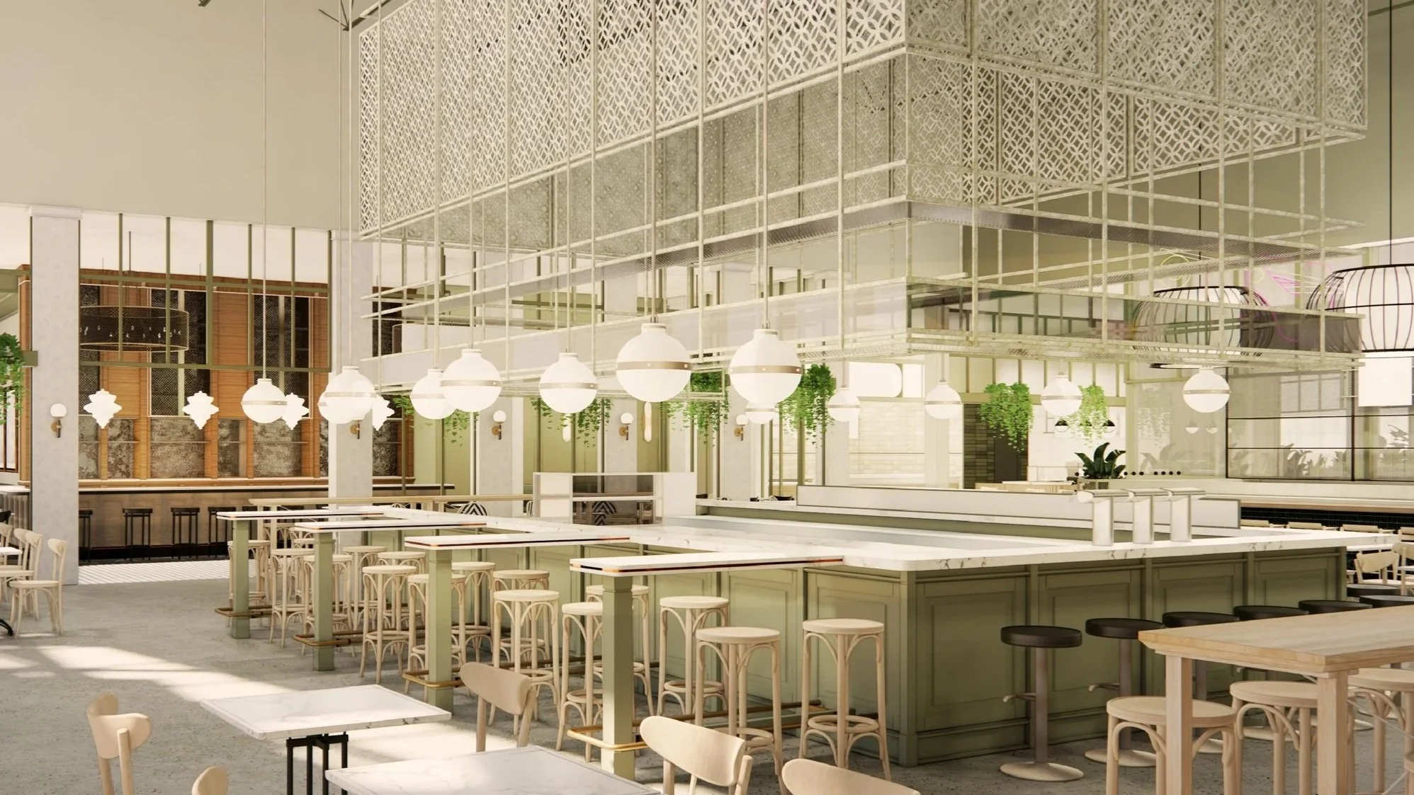 Le Fou Fou Food Hall, Montreal - Developed & Curated by Onset Hospitality