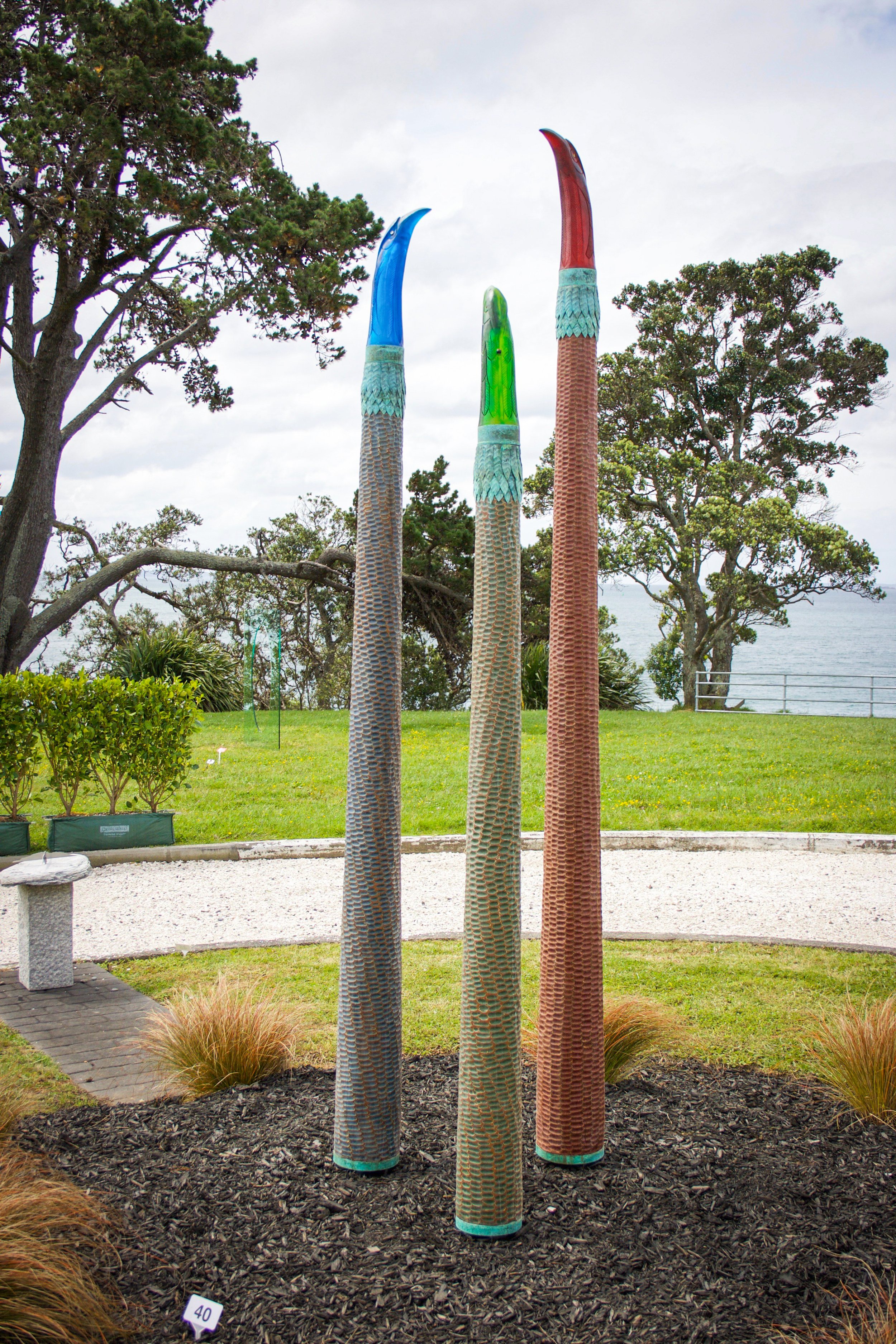 'Hawk Totems' — Graeme Priddle