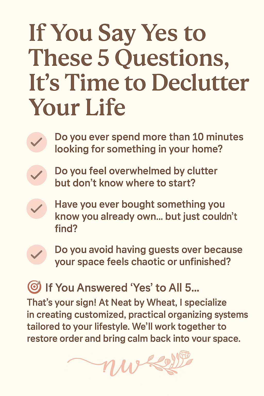 If You Say Yes to These 5 Questions, It’s Time to Declutter Your Life