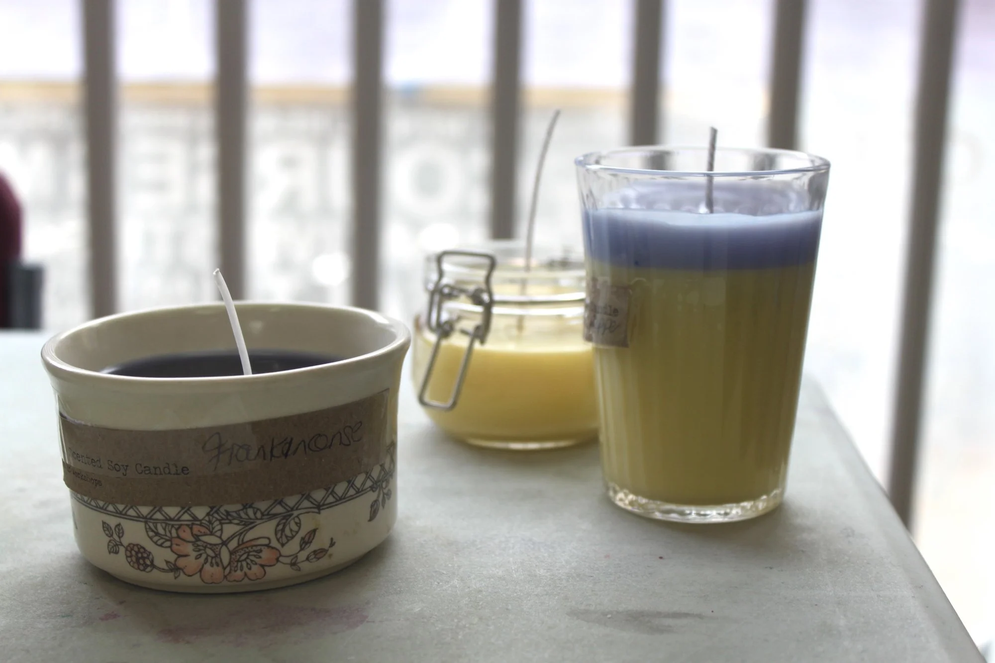 Aromatherapy Poured Candles at Sunny Bank Mills