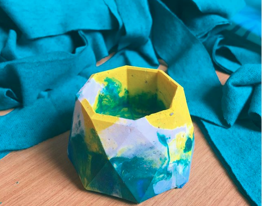 Creating with Jesmonite Workshop: Plant Pots at RHS Bridgewater