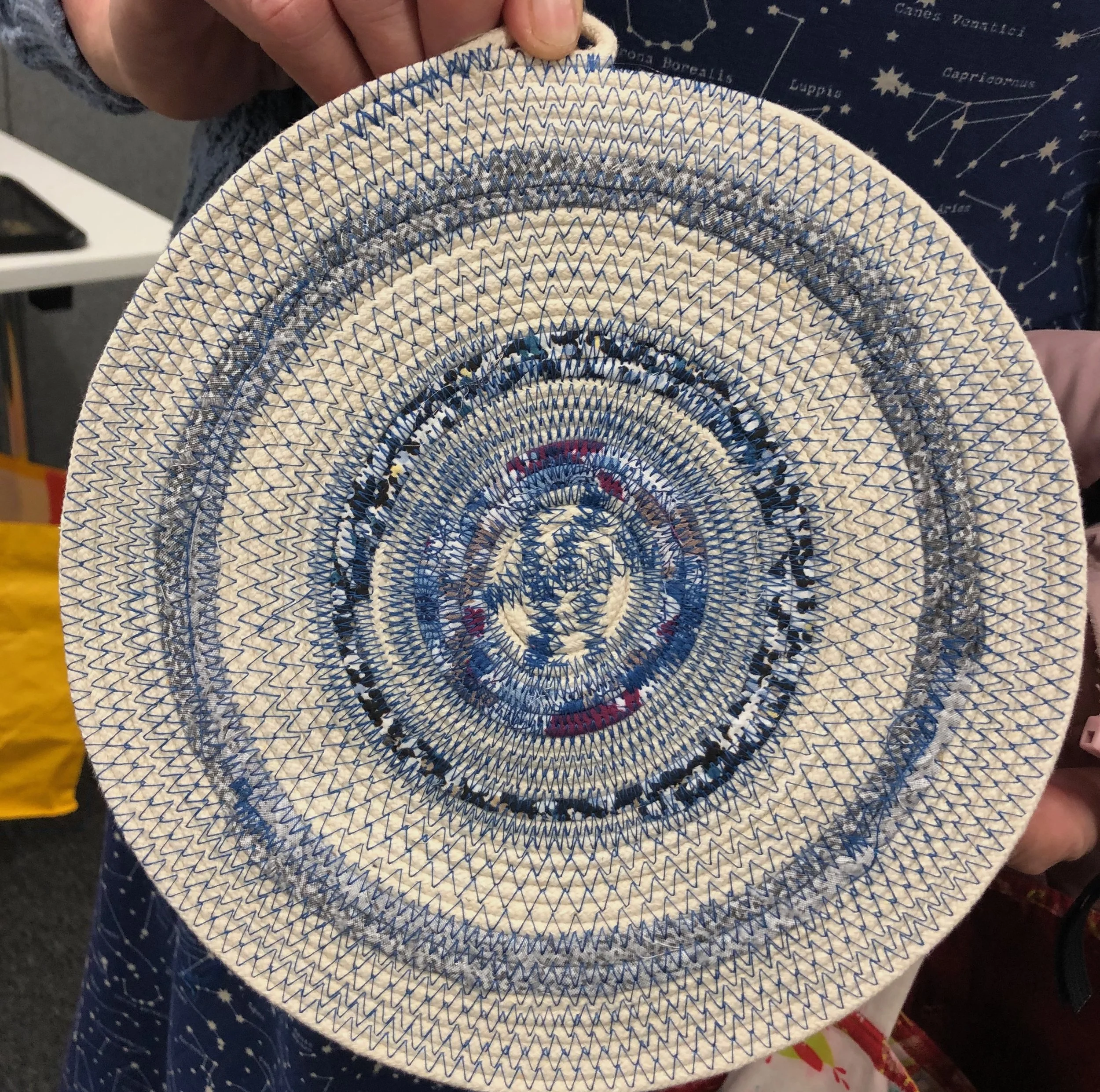 STITCHED BOWLS & PLACEMATS at the Creative Craft Show