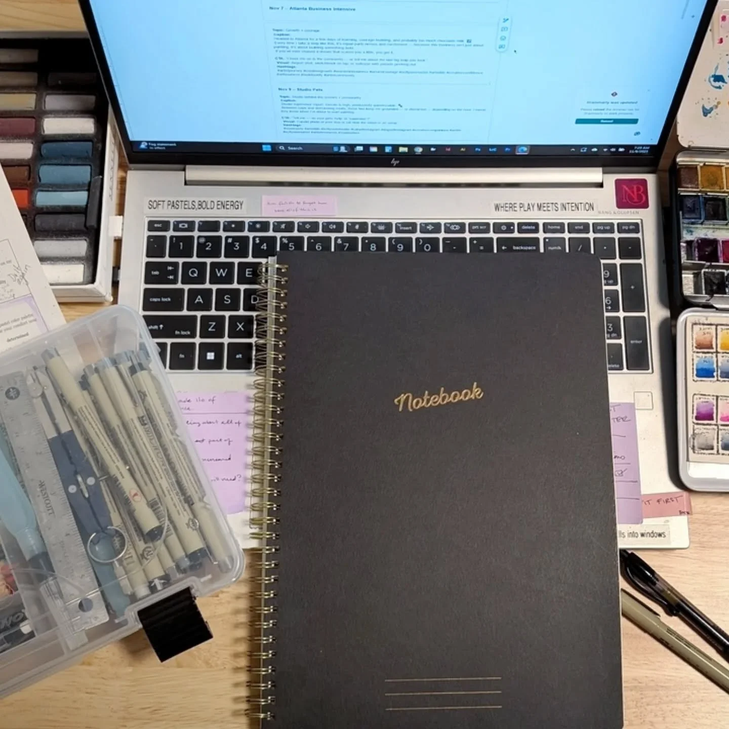 Road tripped to Atlanta for a few days of learning, courage-building, and connecting with wildly talented creatives!
.
Every time I do something like this, tell someone I&rsquo;m an artist, I feel that mix of &ldquo;what am I doing?&rdquo; and &ldquo