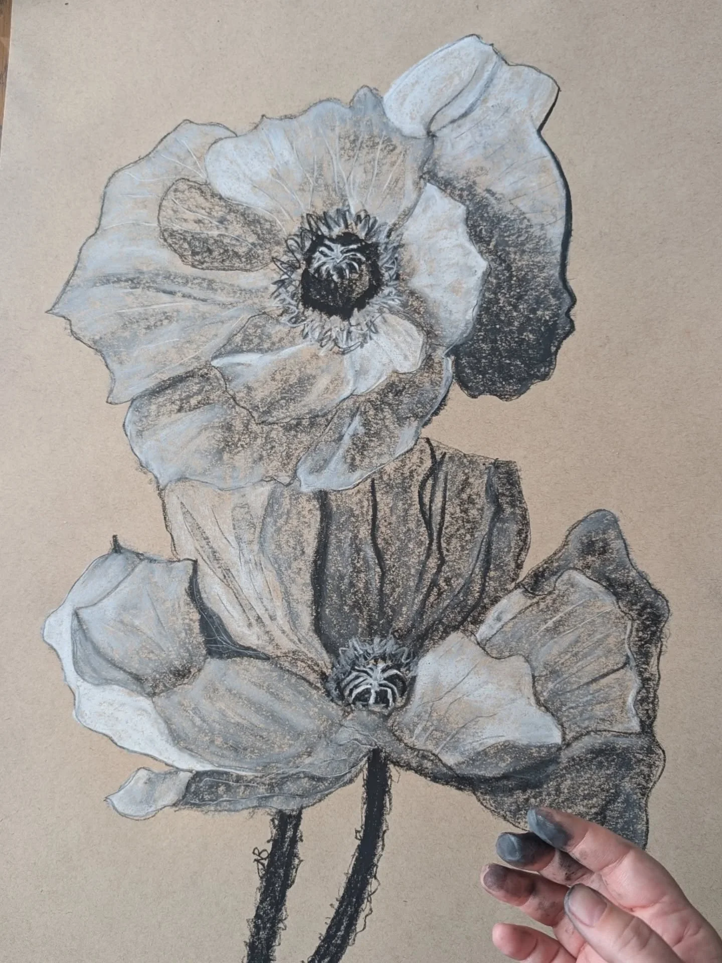 Who knew?! I thought I hated painting flowers - turns out I just had to find my own style and way. A lesson I could probably take to heart more often! I am surprisingly having a lot of fun with these poppies!! (More to come this month!)
.
Anyone else
