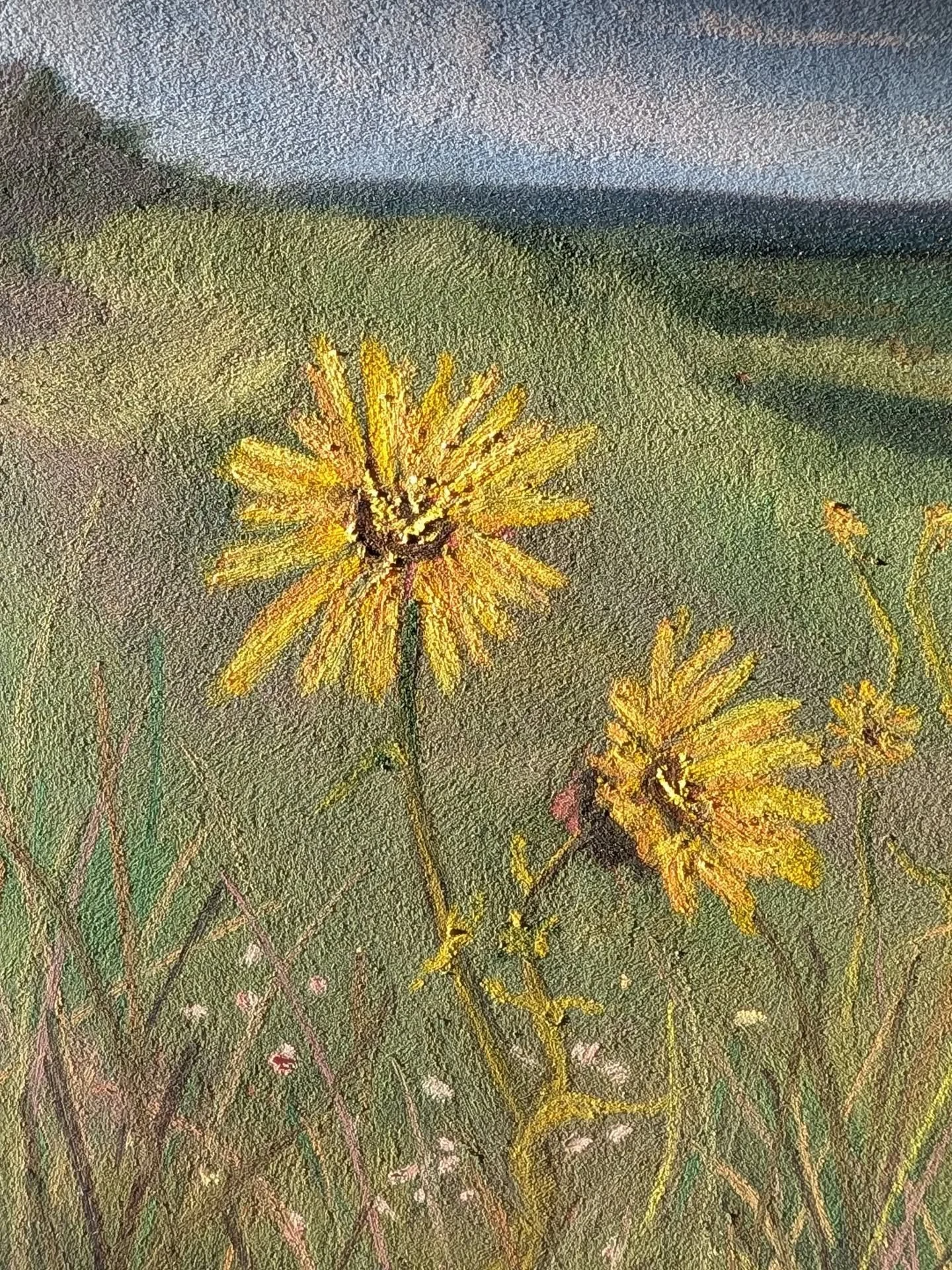 The Konza Collection: Take Up Space opens March 26th, and the light on these two pieces is giving me every reason to be grateful for the extra hour of sun in the morning! 
.
Soft pastel texture you can basically feel through the screen. Sun-drenched,