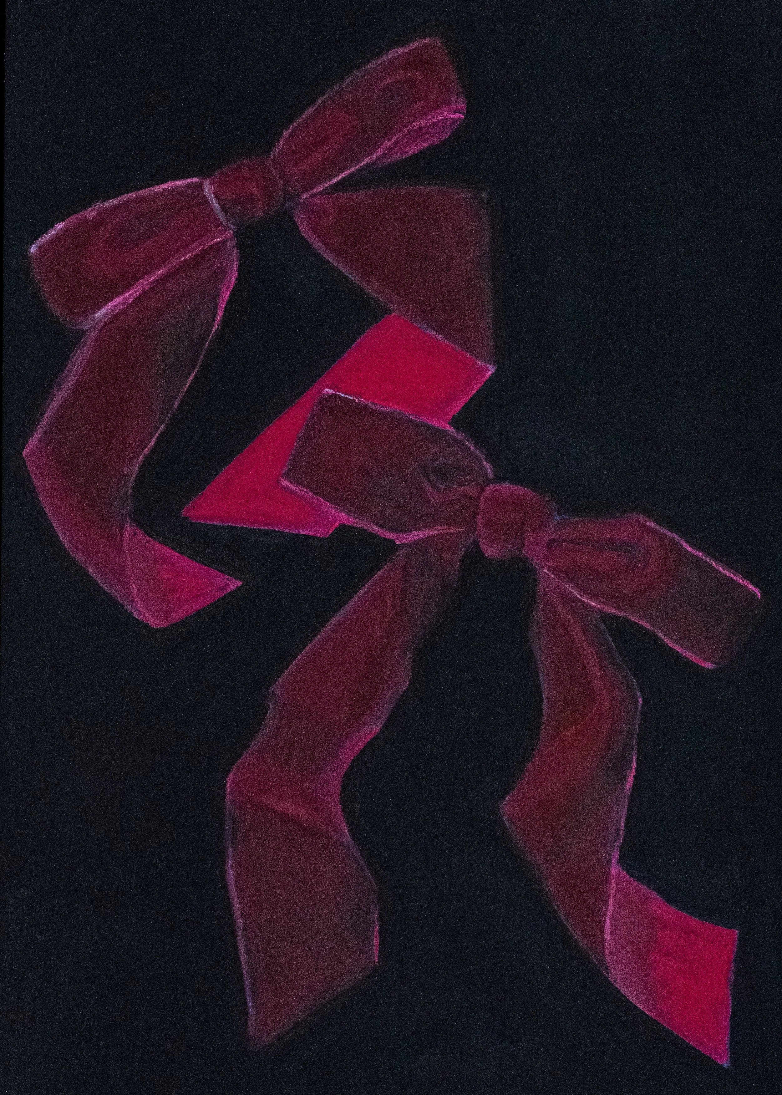 Red Velvet Bow