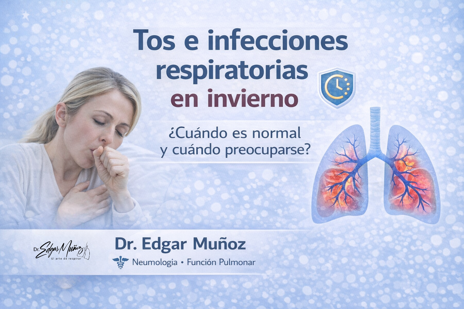 Tos e infecciones respiratorias en invierno