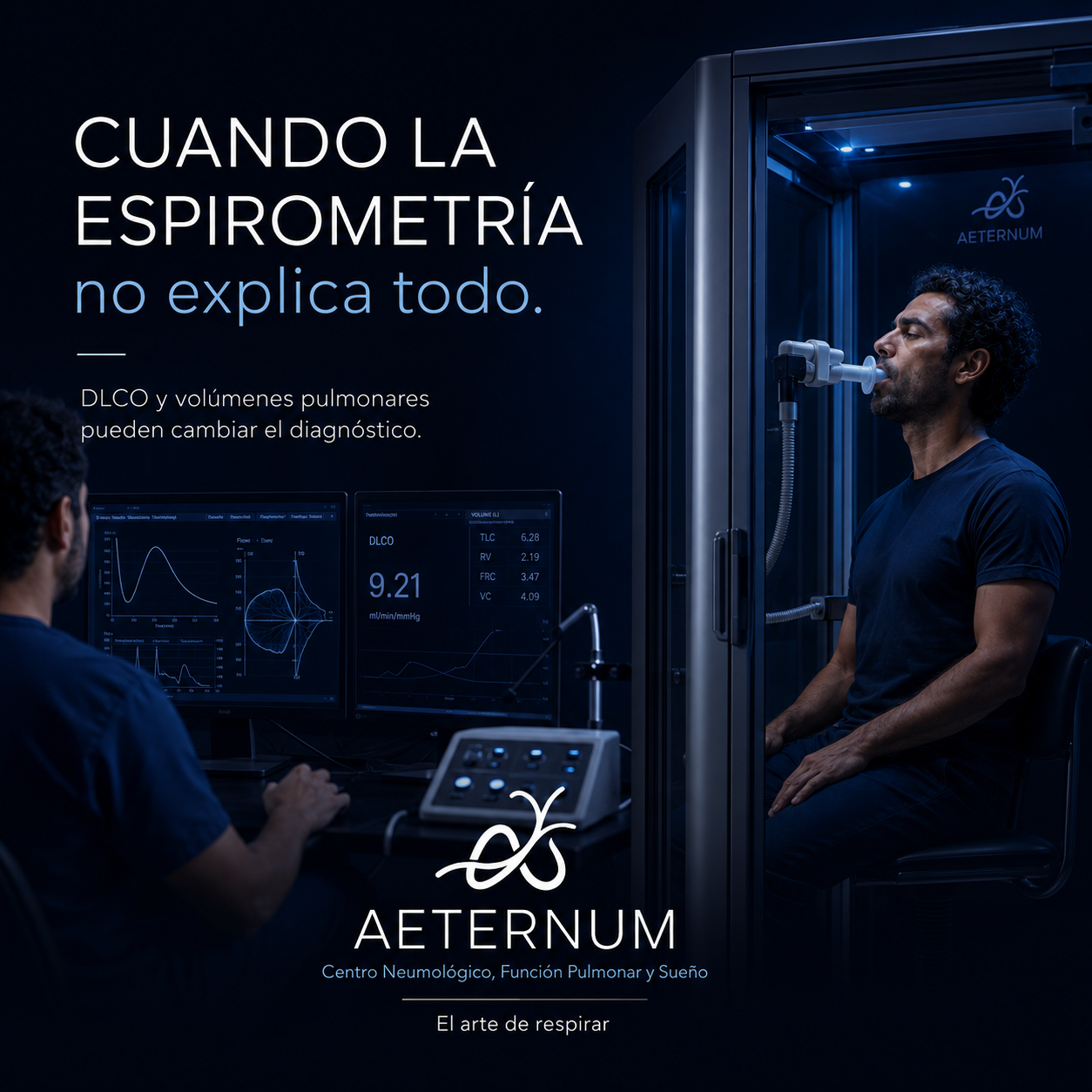 ¿Por qué me falta el aire si mi espirometría salió normal?