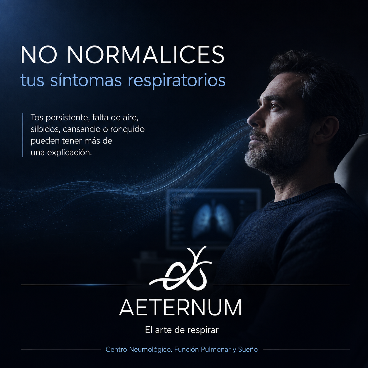 ¿Cuándo no debo normalizar mis síntomas respiratorios?