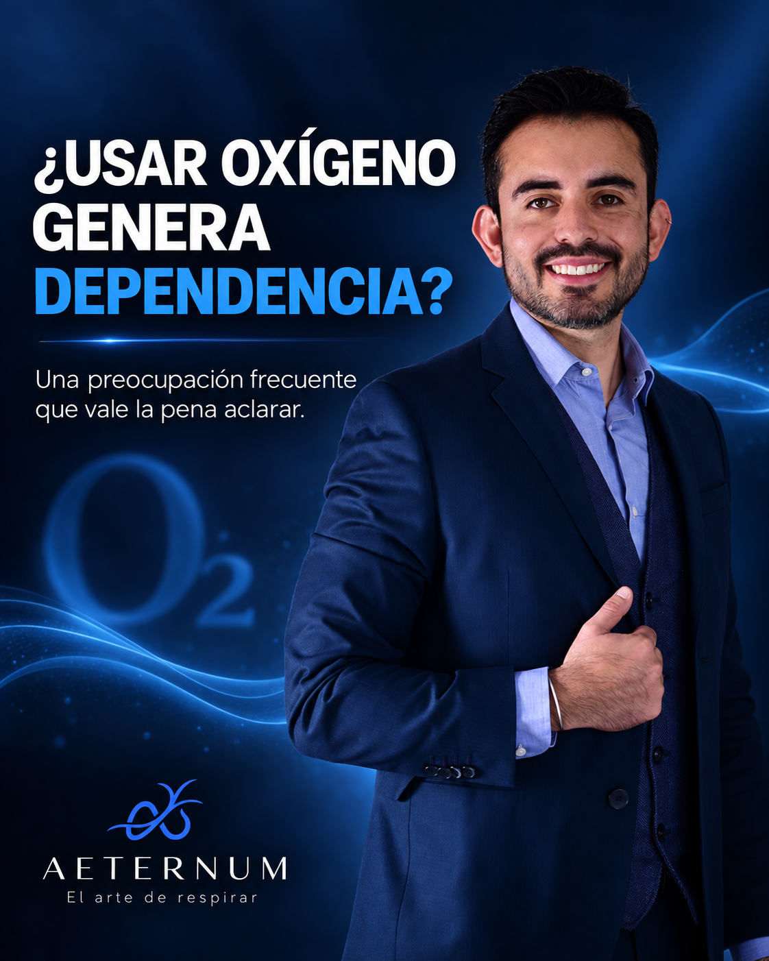¿El oxígeno suplementario genera dependencia?