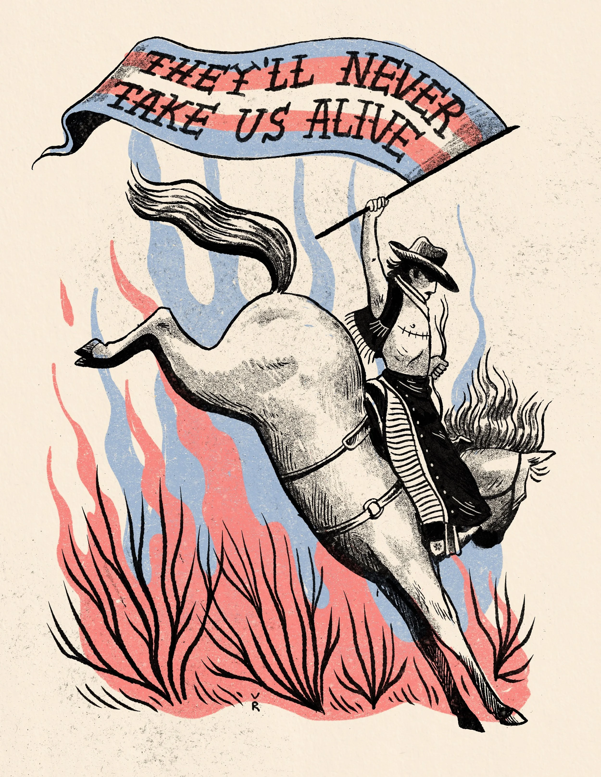 PRINT - Cowboy