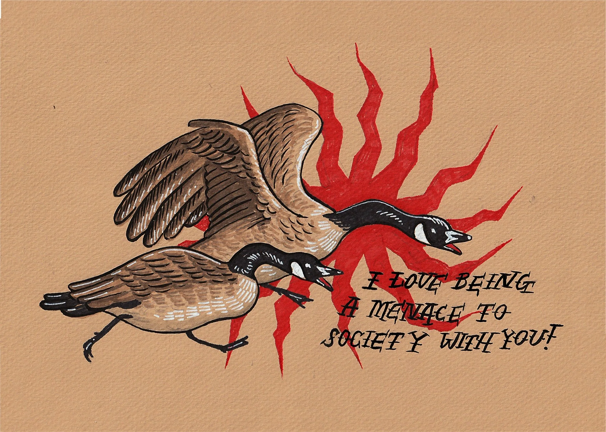 PRINT - "Menace to Society"