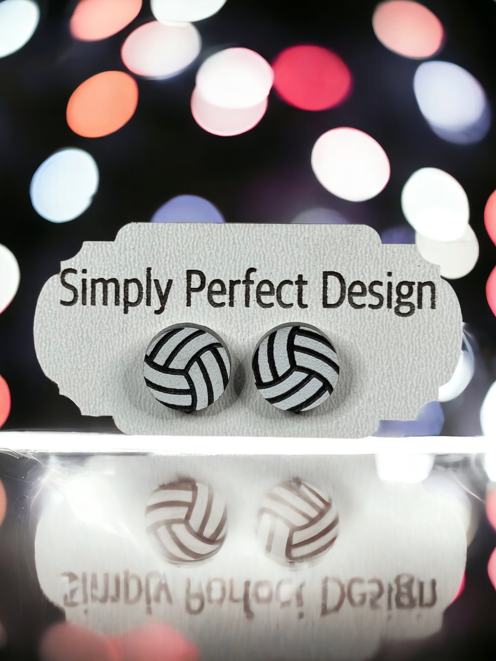 Simply Perfect Design — Baseball Earring - Baseball Studs
