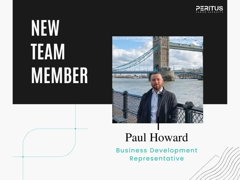 Welcoming Paul to Peritus Cloud Security