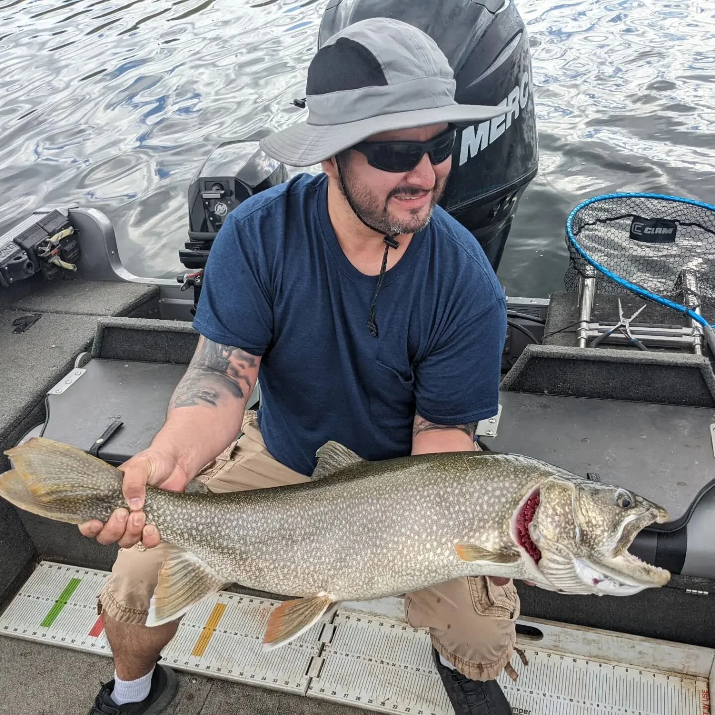 Tony's first time fishing in years turned out to be a good one!

#granbycolorado #grandcounty #coloradofishing #rockymountainnationalpark #rockymountains #colorado #laketrout #bigfish #mackinaw