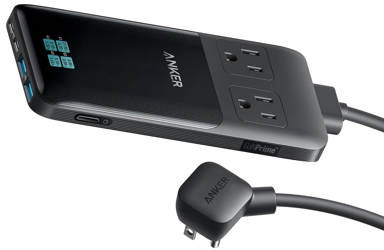 Anker Prime Charging Station, 140W Compact Power Strip